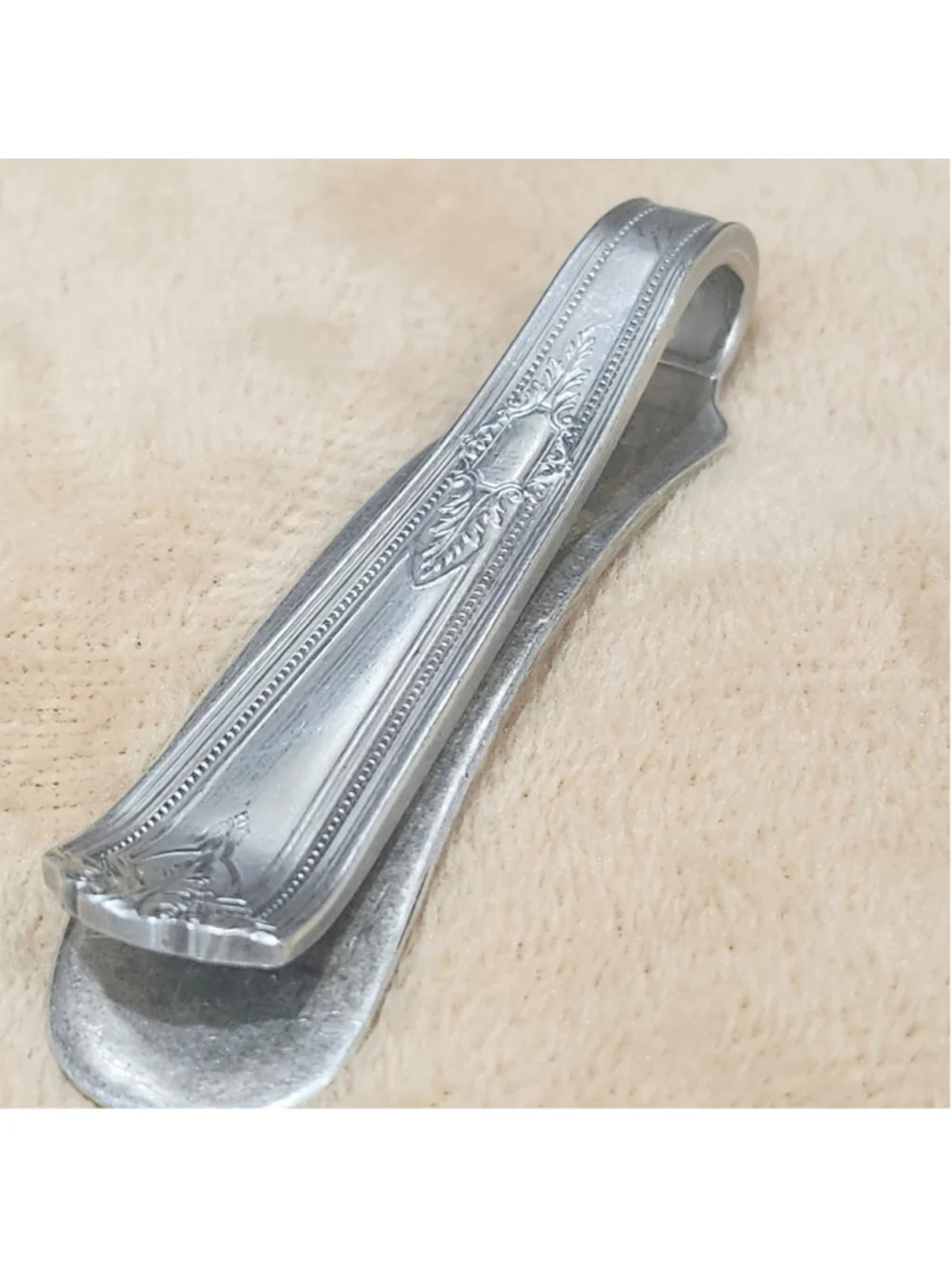 R&B Reed & Barton Silverplate Manor Money Clip Card Holder